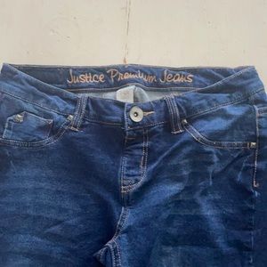 Justice Premium Jeans Girls 14R Jegging Skinny